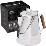 Coletti Butte Camping Coffee Percolator - 14 Cup Pot New. Price: $75.29.