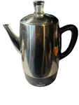 Bialetti Electric Coffee Maker Percolator DK08D Pot Cups- Tested And Works Used. Price: $50.00.