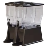Carlisle Foodservice 1085103 Beverage Dispenser, Double, 6 Gal, Black New. Price: $221.99.