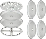8 Pieces French Press Replacement Parts Stainless Steel Set, 6+2 New. Price: $14.64.
