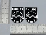 Philips Speaker Badge Logo Premium 3D 32MM Pair With Self Stick Adhesive New. Price: $12.00.