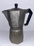 Vintage Bialetti Moka Expresso 8 Cup Coffee Maker Made Italy Used. Price: $34.99.