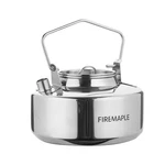 Stainless Steel Portable Camping Kettle 1 Ltr Tea Pot Fire-maple New. Price: $39.34.