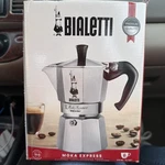 Bialetti Moka Express 6-CUP Stovetop Coffee Espresso Maker 275-06 -made In Italy New. Price: $35.50.