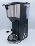 Dual Brew Single Serve Capsule Coffee Maker By Amazon Nib New. Price: $64.99.