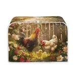 Baxinh Chicken Rooster 4 Slice, Flower-multicolor New. Price: $16.49.