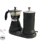 Ditosh Espresso Maker With Milk Frother Electric Moka Pot 2-IN-1 Machine New. Price: $49.99.