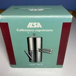 Ilsa Caffettiera Napoletana Coffee Maker For 1-2 Cups Tazza Art 8 Open. Price: $74.49.