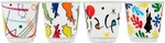 Bialetti Arte Espresso Cups Set 4 Porcelain Coffee-cup New. Price: $52.95.