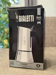 Bialetti Coffee Espresso Maker - Cups Stainless Steel VENUS6TZ Open. Price: $45.95.