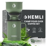 Hemli Pour Over Camp Coffee Maker Set Vacuum Insulated Mug With Leakproof Li... New. Price: $63.80.