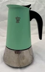 Pezzetti Italian Espresso Coffee Maker Stovetop Stainless 4 Cups Used. Price: $21.00.