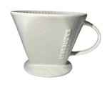 Starbucks Pour-over Ceramic Brewer Coffee Maker Filter Cone Dripper Used. Price: $10.00.