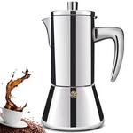 Ditosh 12 Cup Thickened 304 Stainless Steel Moka Pot Stovetop Espresso Maker ... New. Price: $55.68.