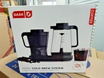 New Dash Rapid Cold Brew System Coffee Maker Minute Oz DCBCM550BK. Price: $69.97.