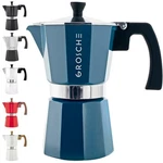 Grosche Milano Stovetop Espresso Maker Moka Pot 6 Cup - 9.3 Oz, Blue New. Price: $64.89.