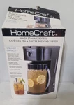 Homecraft 3-QUART Iced Coffee And Tea Maker With Filter Basket-new Open Box. Price: $38.50.