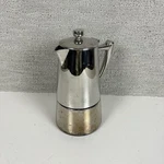 Cuisinox Stainless Steel Stovetop Espresso Maker 6 Cup Moka Pot Roma Style Used. Price: $76.47.