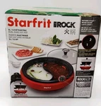 Starfrit The Rock Dual-sided Electric Hot Pot 3L Nib Great For Intimate Dinner New. Price: $28.99.
