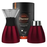 Asobu Insulated Pour Over Coffee Maker 32 Oz. Double-wall Vacuum, New. Price: $91.02.