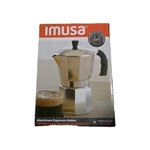 Imusa 9CUP Cast Aluminum Stovetop Coffeemaker New. Price: $7.99.