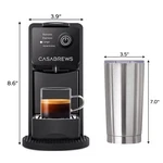 New Casabrews CM7036E Espresso Machine - 20 Bar Compact Coffee Maker. Price: $69.69.