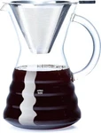 Unbreakable Pour Over Coffee Maker With Permanent Stainless Filter 8 Clear New. Price: $39.09.