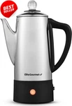 EC140 Electric Coffee Percolator 6 Cup Stainless Steel With Keep Warm Function - New. Price: $65.00.