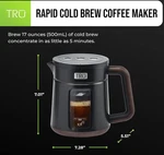 Tru Rapid Cold Brew Coffee Maker New. Price: $33.09.