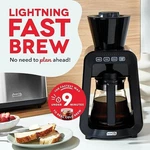 Dash Rapid Cold Brew Coffee Maker With Vacupress, 40OZ Fast Fresh New. Price: $65.99.