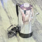 Westinghouse PE-552 Electric Coffee Percolator Mcm Chrome Usa Tested Working Used. Price: $45.00.