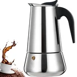 2-CUP Stovetop Espresso Maker 100ML Stainless Steel Moka Pot For Home & Camping New. Price: $24.17.