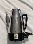 Presto Automatic 12 Cup Stainless Percolator Coffee Pot 0281104 Maker Tested Used. Price: $35.00.