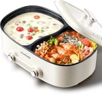 Hot Electric With Divider, 7L Shabu Pot, 2-TEMP Control (separate Sett New. Price: $107.99.