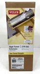 Velux 2FT Rigid Extension Tube For TGR010/THR010/TMR010/TSR010 Sun Tunnel Open. Price: $34.64.