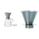 Kinto Carat Dripper & Pot 4 Cups Gift 21678 21679 Fr Japan New. Price: $109.45.