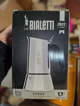 Bialetti Venus Stainless Steel 6 Cup Espresso Maker - Silver New. Price: $45.00.