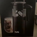 Kaffe Cold Brew Coffee Maker, 1.3L Iced Pitcher, And Tea New. Price: $19.99.