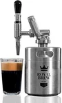 Royal Brew Nitro Cold Coffee Maker Machine Steel Keg Growler New. Price: $393.54.