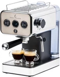 Emeril Lagasse Espresso Machine Milk Frother Stainless Steel Semi-automatic Open. Price: $135.97.