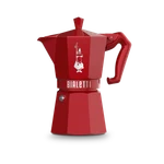 Bialetti Moka Exclusive Express Red 3 & 6 Cup Aluminium Coffee Percolator Pot Brand. Price: $60.74.
