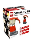 Bene Casa Portable Espresso Coffee Maker/cafetera 1-3CUP Roja New. Price: $49.99.