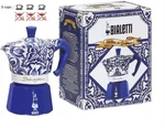 Bialetti Coffee Maker 3 Cups Mediterranean Blue (by: & G) Made In Italy New. Price: $149.91.
