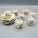 Read Royal Albert Kentish Rockery Demitasse Cups And Saucers Set Of 7 -free Ship Used. Price: $126.00.