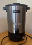 Sybo SR-CP35C Commercial Grade Stainless Steel Percolate Coffee Maker Hot Water Used. Price: $35.00.