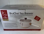 Bruchai Simplified Tea Brewer, Non Stick Covering, New Open Box. Price: $30.00.