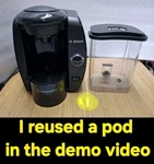 See Demo Video Bosch Tassimo TAS1000UC Coffee Maker Single Serve T-disc Used. Price: $44.95.