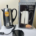 Farberware Superfast Fully Automatic 12 Cup Percolator Coffee Pot 142B Bnib New. Price: $89.95.