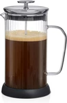 Joyjolt Fluted French Press Coffee And Tea Maker Set, 33.8OZ Stainless Steel New. Price: $44.64.