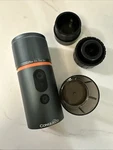 Conqueco Compact Travel Espresso Machine Battery Powered Usb-c 8 Cups 12V Used. Price: $69.99.